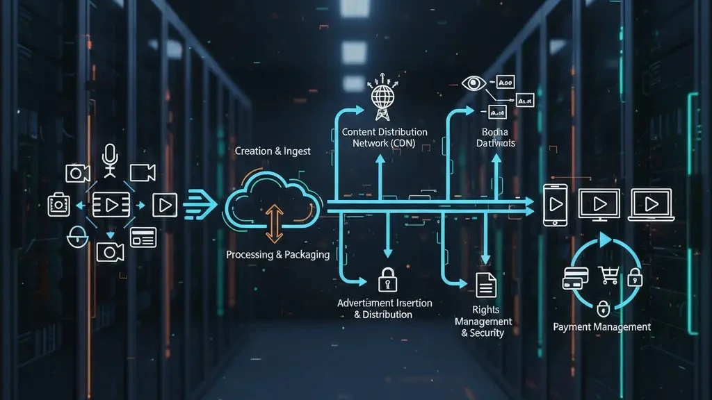 پلتفرم ابری ویدئو درخواستی (VOD) و IPTV